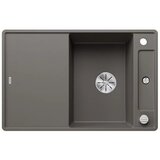 Blanco sudoper AXIA III 45 S-F InFino SILGRANIT VULKAN SIVA, daska staklo, s dalj.upr. | shoptok.hr