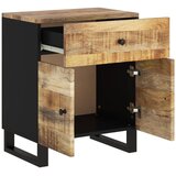  Noćni ormarić 50x33x60 masivno drvo bagrema i konstruirano drvo | Eponuda.com