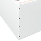  Okvir za krevet bijeli 75x190 cm konstruirano drvo | shoptok.hr