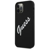 Guess Ohišje za Apple iPhone 12 / 12 Pro Collection Silikon Vintage v TPU, Črna, (21730997) Cene