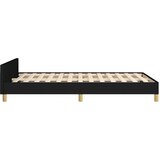  Okvir kreveta bez madraca crni 120 x 200 cm od tkanine | shoptok.hr