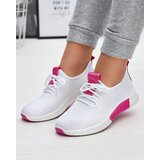 Resti White women's sports shoes with fuchsia inserts Kedeti - Footwear | shoptok.hr