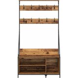  Stalak za odjeću Staro drvo 100 x 41 x 184 cm Konstruirano drvo | Eponuda.ba