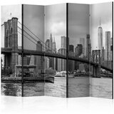  Paravan u 5 dijelova - Road to Manhattan (Black and White) II [Room Dividers] 225x172 Cijene
