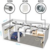  Dalap 8213 - Aksijalni ventilator AP PROFI 160 50W/230V Slike