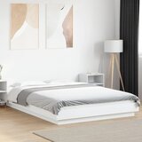  Okvir za krevet bijeli 135x190 cm konstruirano drvo | shoptok.hr