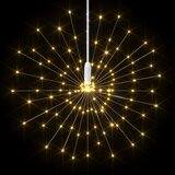  Božićno svjetlo s izgledom vatrometa toplo bijelo 20 cm 140 LED | shoptok.hr