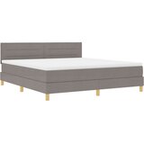  vzmetnica na osnovi škatle z vzmetnico Taupe 180x200 cm Tkanina, (22083128) | Shoptok.si