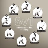 Zopa tricikl X-Trike Pro Kodi Bronze | shoptok.hr