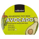 CafeMimi Sheet maska za lice CAFÉ MIMI (hranljiva) 22g Cijene