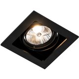 QAZQA Kvadratna vdolbina, črna, nastavljiva - Artemis 70 Cene