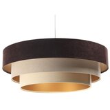  Luster na sajli TRINITI 1xE27/60W/230V smeđi/bež/zlatni | Eponuda.com