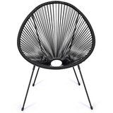 Bonami Selection Crna metalna/plastična vrtna fotelja Avocado Comfort – | shoptok.hr