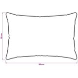  Set deka 2 kom. 260 x 220 cm 250 gsm Prirodni kapok Bež - 260 x 220 cm 30 x 50 cm | shoptok.hr
