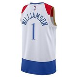 Nike Majice s kratkimi rokavi Nba New Orleans Pelicans Zion Williamson City Edition Bela | Shoptok.si