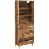  Highboard Staro drvo 69,5 x 32,5 x 180 cm Konstruirano drvo | shoptok.hr