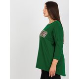 VITON Blouse-VI-BZ-2901.49P-dark green | Shoptok.si