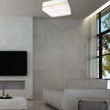  stropna svetiljka sirja square 4xE27/60W/230V 45x45 cm bela | Eponuda.com