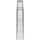  Lučne gabionske košare 10kom 400x30x120/140cm pocinčano željezo | shoptok.hr