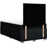  Krevet box spring s madracem crni 120 x 190 cm od tkanine | shoptok.hr