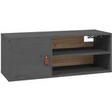  Zidni ormarići 2 kom sivi 80 x 30 x 30 cm od masivne borovine | shoptok.hr