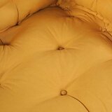  Jastučić za paletni kauč 2 pcs Žuta 120 x 80 x 38 cm Tkanina | shoptok.hr