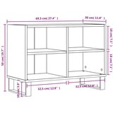 TV ormarić boja hrasta sonome 69 5x30x50 cm konstruirano drvo | shoptok.hr