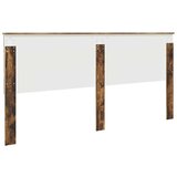  Vzglavje z vzglavjem Dimljeni oreh 200 cm Konstruiran les, (5000109728) | Shoptok.si