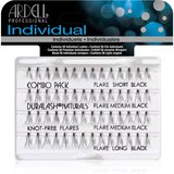 Ardell Individuals Duralash Knot-Free Naturals Combo Pack samolepilne umetne trepalnice brez vozla 56 ks odtenek Black Cene