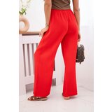Kesi Włoski Muslin pants with a wide leg red | shoptok.hr