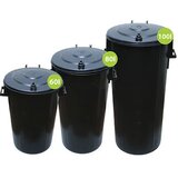  Kanta za smeće Trio okrugla 80 l crna 1/1 Cene