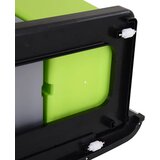  Kanta za smeće 47 L s senzorom + 2 × 12 5 L automatska od nehrđajućeg čelika vodootporna srebrna | shoptok.hr