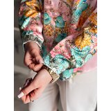DStreet Koszula damska oversize w kwiaty BLOSSIVA różowa | Shoptok.si