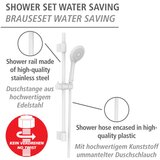 Wenko Bijeli set za tuš kabinu od nehrđajućeg čelika 70 cm Watersaving – | shoptok.hr