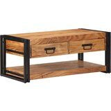 vidaXL Stol za kavu 90x50x38 cm puno drvo bagrem | shoptok.hr