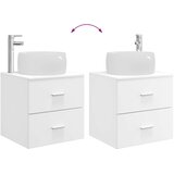  Set namještaja za kupaonicu 2 kom. Bijela Konstruirano drvo | shoptok.hr