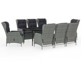  9-dijelni vrtni blagovaonski set svjetlosivi | shoptok.hr