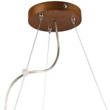 LAMKUR temno rjava viseča svetilka s steklenim senčnikom ø 47 cm eveline | Shoptok.si