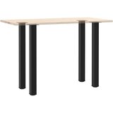  Noge za barski stol 4 kom Crne 90-92 cm Čelične | shoptok.hr