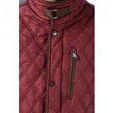 Dewberry K8613 COAT-PLAIN BURGUNDY | shoptok.hr