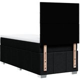  Krevet s oprugama i madracem crni 90x200 cm od tkanine | shoptok.hr
