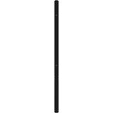  Metalno zamjensko uzglavlje crno 135 cm | shoptok.hr