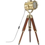 vidaXL Trinožna stoječa svetilka trden mangov les 69 cm | Shoptok.si
