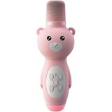  Mikrofon karaoke + zvucnik K6 roze | Eponuda.com