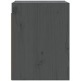 Zidni ormarići 2 kom sivi 30 x 30 x 40 cm od masivne borovine | shoptok.hr