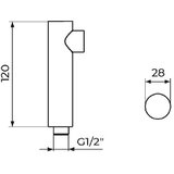 Rosan tuš ruža za bat sa iz. tušem za JZ38601B | Eponuda.com