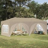  Zložljivi šotor za zabave 575 x 288 x 245 cm Krem, (5000248708) | Shoptok.si