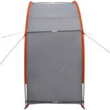 vidaXL Zadnji shranjevalni šotor Siva in oranžna 210 x 90 x 174 cm | Shoptok.si