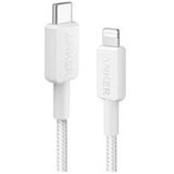 Anker 322 USB-C to Lightning Cable 3ft White Cene