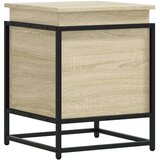 vidaXL Kutija za pohranu s poklopcem 40x40x51,5 cm konstruirano drvo | shoptok.hr